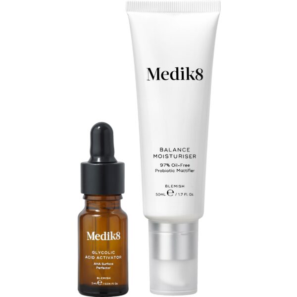 Medik8 Balance Moisturiser with Glycolic Acid Activator 50 + 5 ml 50 s