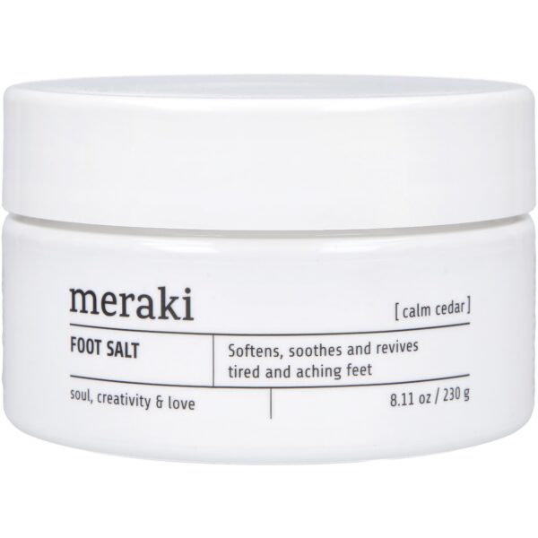 Meraki Calm Cedar Calm Cedar Foot Salt Cosmos Natural 200 ml