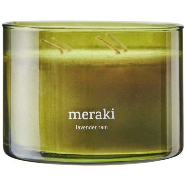 Meraki Lavender Rain Scented Candle  Large