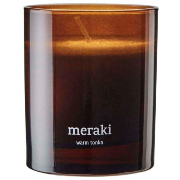 Meraki Warm Tonka Scented Candle  Medium