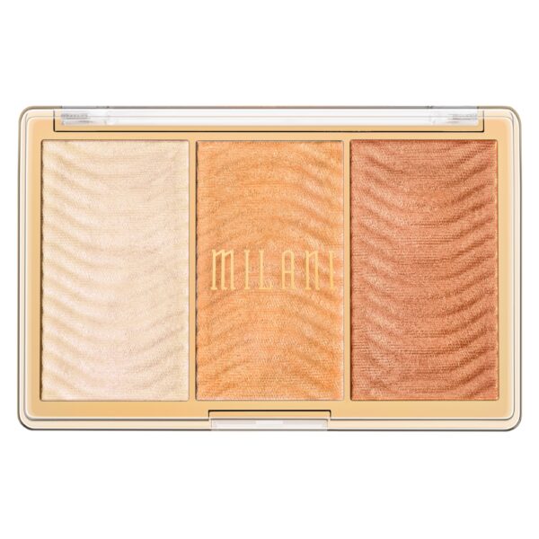 Milani Stellar Light Highlighter Palette Rose Glow