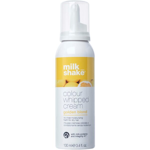 milk_shake Colour whipped cream Golden Blond