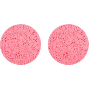 Mineas Washing Sponge For Face Hot Pink 2 pcs