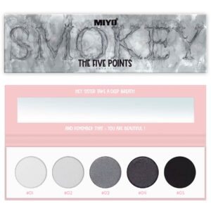 MIYO Five Points Paletts Eyeshadows 2 Smokey