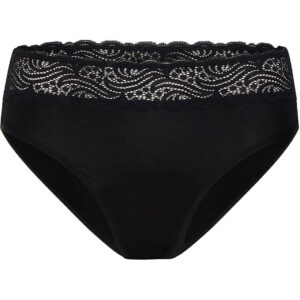 Modibodi Sensual Hi Waist Bikini Moderate-Heavy Black 08 XS