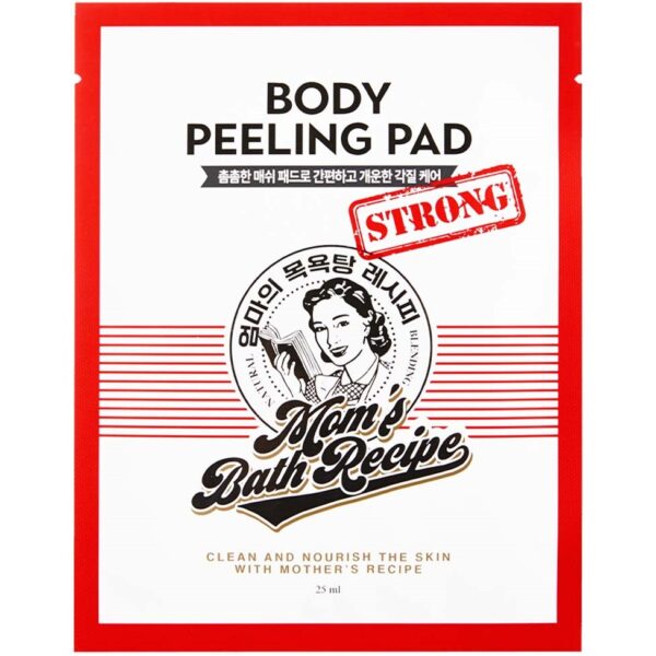 Mom&apos;s Bath Recipe Body Peeling Pad Strong