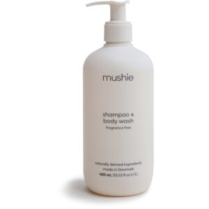 Mushie Shampoo & Body Wash Fragrance Free 400 ml