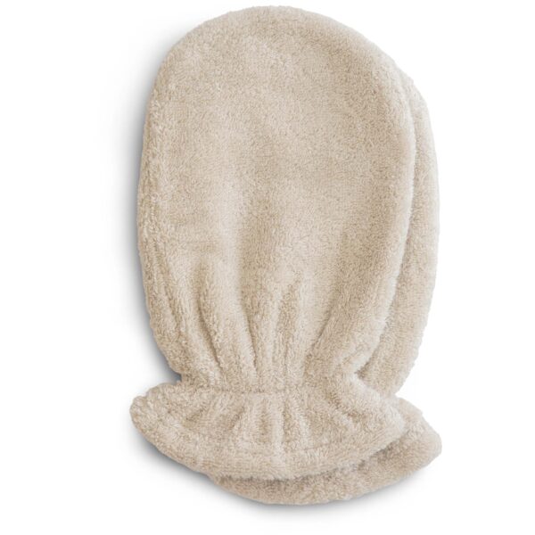 Mushie Bath Mitt 2-Pack Fog