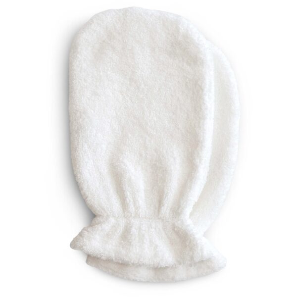 Mushie Bath Mitt 2-Pack Pearl