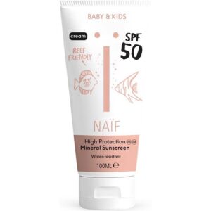 NAÏF Baby & Kids Sun Baby & Kids Mineral Sunscreen Cream SPF50 100 ml