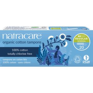 Natracare Organic Cotton Tampons Regular 20 pcs