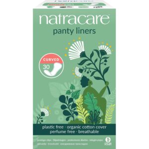 Natracare Panty Liners Curved 30 pcs