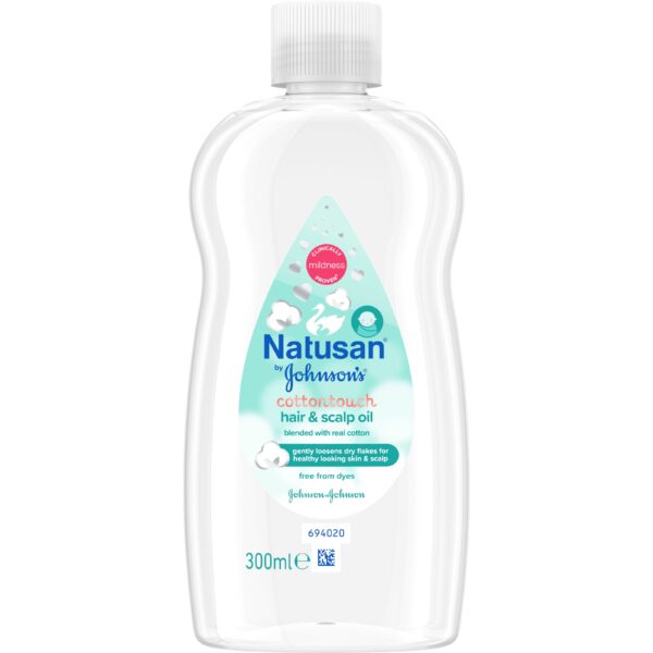 Natusan by Johnson&apos;s CottonTouch Hair & Scalp Oil 300 ml