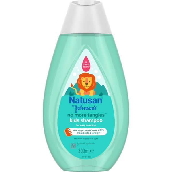 Natusan by Johnson&apos;s No More Tangles Kids Shampoo 300 ml