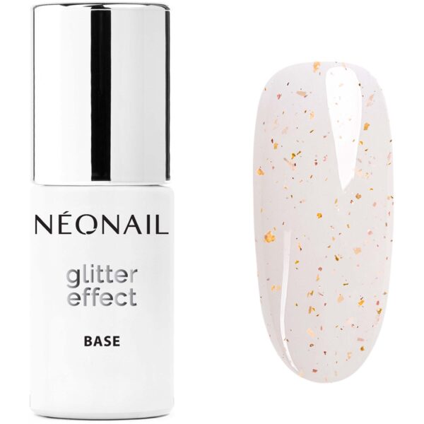 NEONAIL UV Gel Polish Glitter Effect Base Nude Sparkle