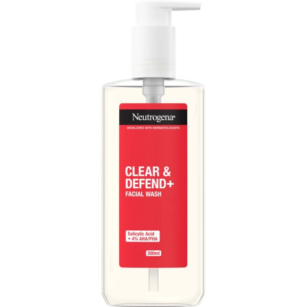 Neutrogena Clear & Defend+ Facial Wash 200 ml