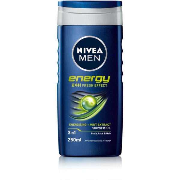 NIVEA MEN Energy Shower Gel 250 ml