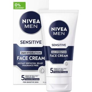 NIVEA MEN Sensitive Mosituriser Face Cream 75 ml