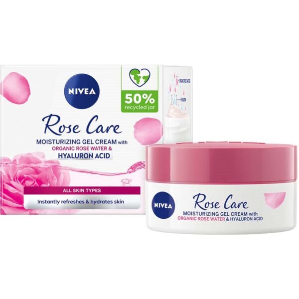 NIVEA Ansiktskräm Rose Care Moisturizing Gel Cream  50 ml