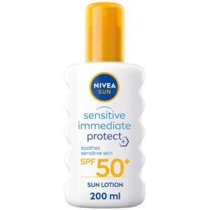 NIVEA SUN Sensitive Immediate Protect Soothing Sun Lotion SPF50+ 200 m