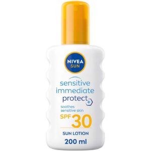 NIVEA SUN Sensitive Immediate Protect Soothing Sun Lotion SPF30 200 ml