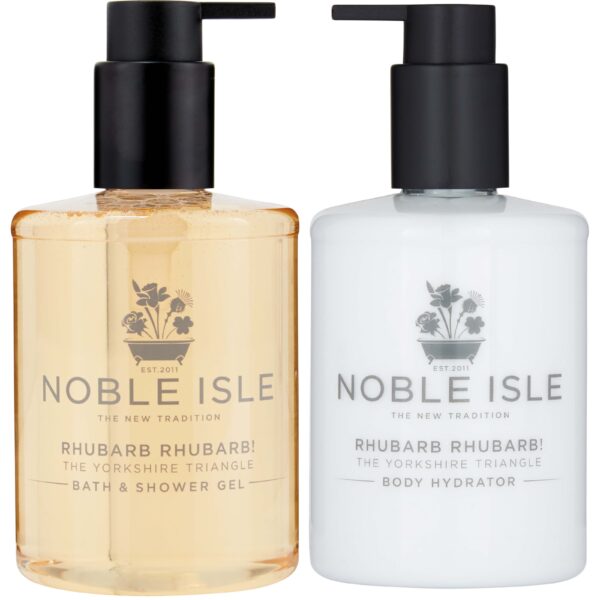 Noble Isle Rhubarb Rhubarb! Body Duo