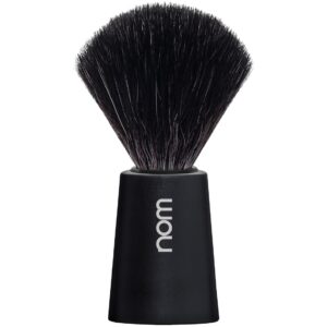 NOM CARL Shaving Brush Fibre Black Black