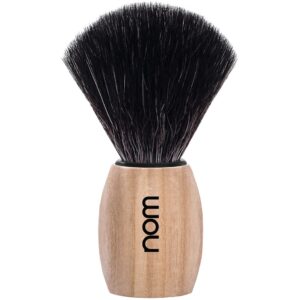 NOM OLE Shaving Brush Black Fibre Pure Ash