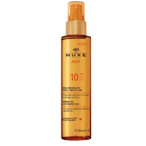 Nuxe Sun Tanning Oil Low Protection SPF10