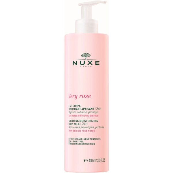 Nuxe Very rose Soothing Moisturizing Body Milk 24H 400 ml