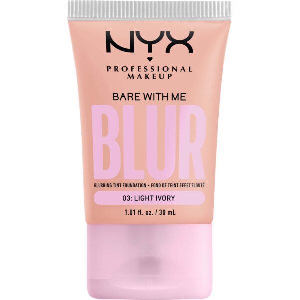 NYX PROFESSIONAL MAKEUP Bare With Me Blur Tint Foundation 03 Light Ivo