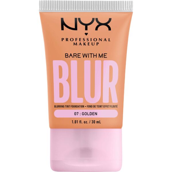 NYX PROFESSIONAL MAKEUP Bare With Me Blur Tint Foundation 07 Golden