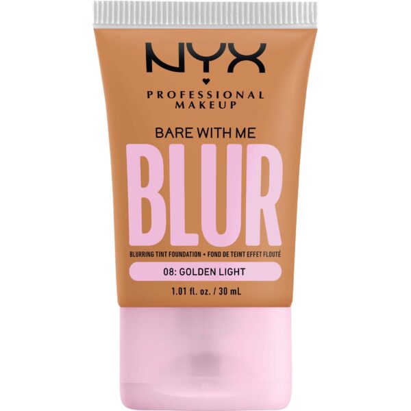 NYX PROFESSIONAL MAKEUP Bare With Me Blur Tint Foundation 08 Golden Li