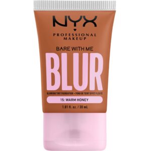 NYX PROFESSIONAL MAKEUP Bare With Me Blur Tint Foundation 15 Warm Hone