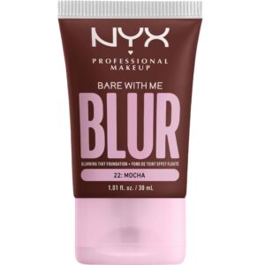 NYX PROFESSIONAL MAKEUP Bare With Me Blur Tint Foundation 22 Mocha