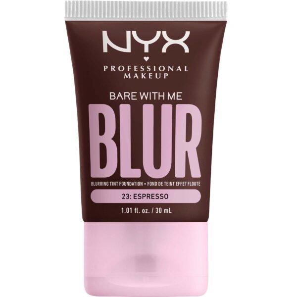 NYX PROFESSIONAL MAKEUP Bare With Me Blur Tint Foundation 23 Espresso