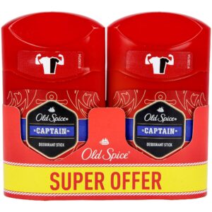 Old Spice Deodorant Stick Captain 2 Pack 100 ml