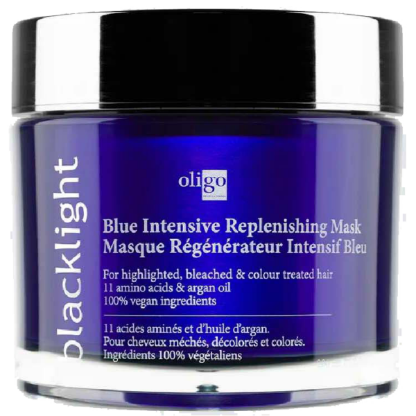 Oligo Blacklight Styling & Care Blue Intensive Repleneshing mask 200 m