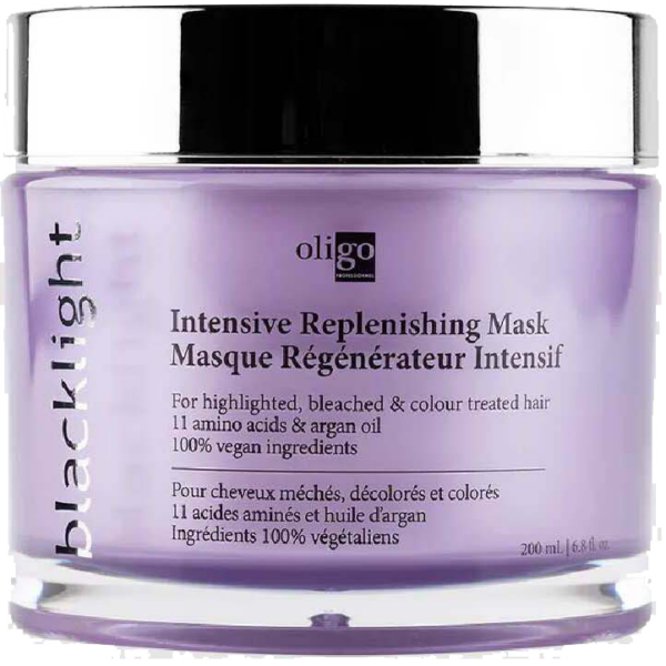 Oligo Blacklight Styling & Care Intensive Repleneshing mask 200 ml