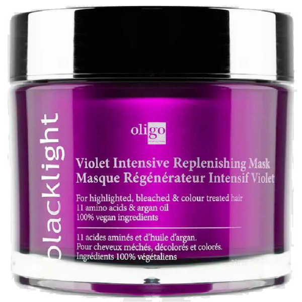 Oligo Blacklight Styling & Care Violet Intensive Repleneshing mask 200