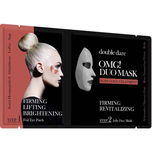 OMG! Double Dare Duo Mask Rose Gold Treatment