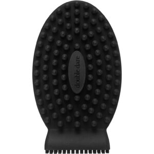 OMG! Double Dare I.M. Buddy Silicon Body Cleansing Tool Black