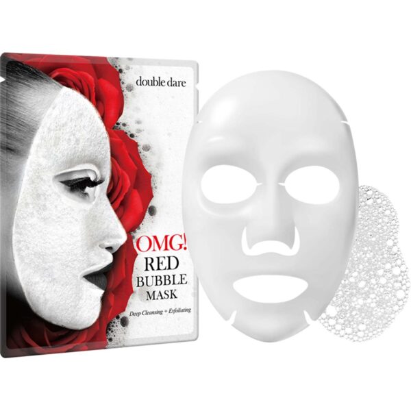 OMG! Double Dare Red Bubble Mask 1 pcs