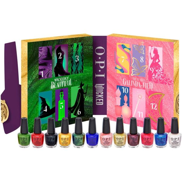 OPI Nail Lacquer  OPIxWicked Holiday Collection Mini Advent Calendar