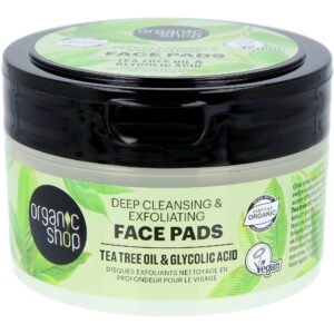 Organic Shop Deep Cleansing & Exfoliating Face Pads 20 pcs