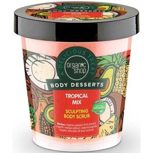 Organic Shop Sculpting Body Scrub Tropical Mix 450 ml