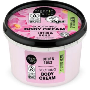 Organic Shop Soothing Body Cream Lotus & 5 Oils 250 ml