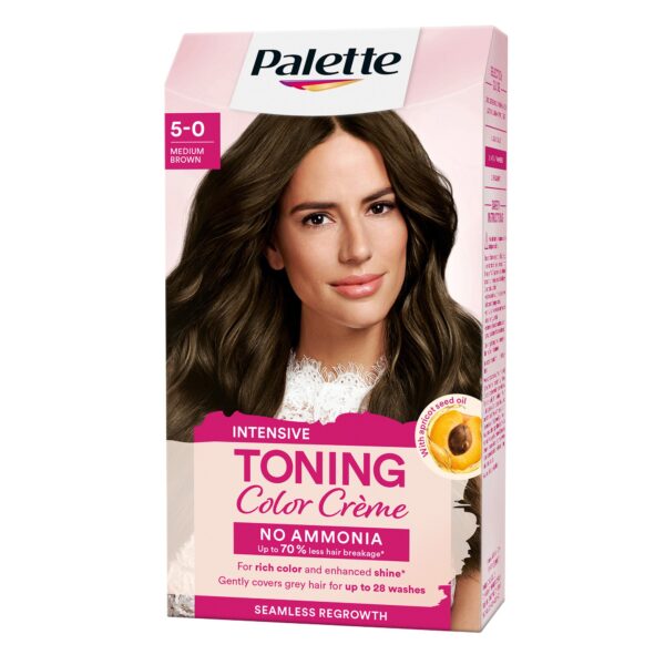 Schwarzkopf Intensive Toning Color Crème  5-0 Medium Brown