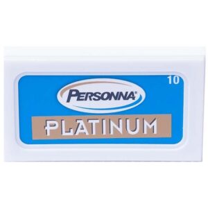 Personna Platinum Double Edge Razor Blades 10-Pack 10 stk