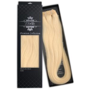 Poze Hairextensions Poze Clip&Go Løshår Ekte Premium 12NA Platinum 50c